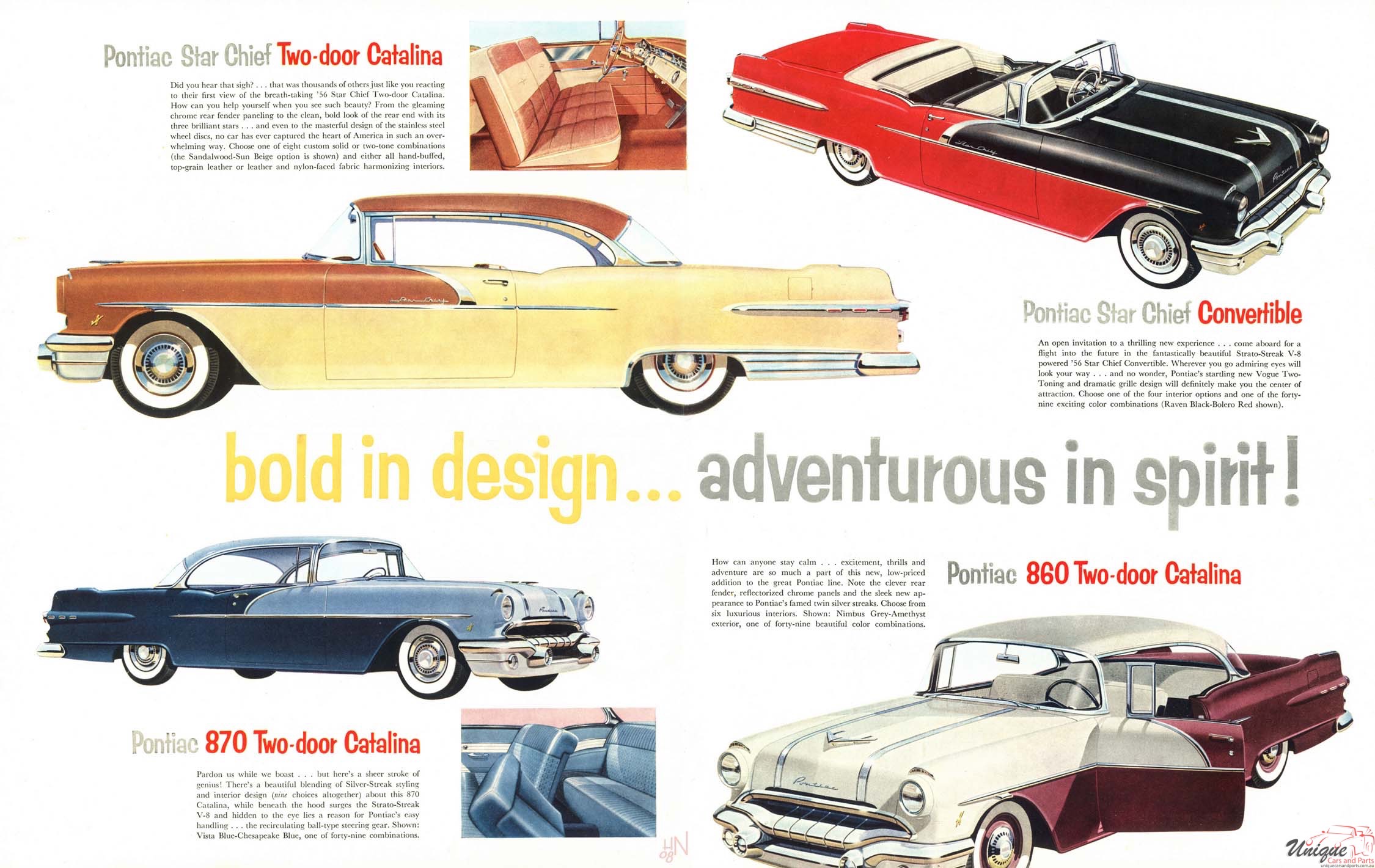 1956 Pontiac Brochure Page 4